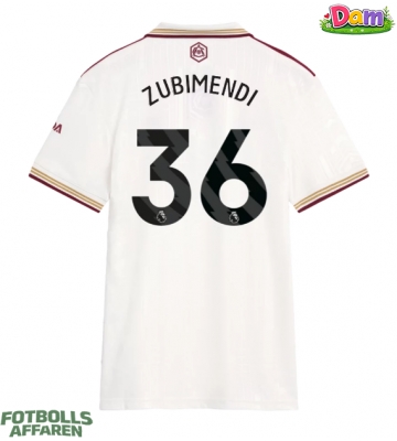 Arsenal Martin Zubimendi #36 Tredje Tröja Kvinnor 2025-26 Kortärmad
